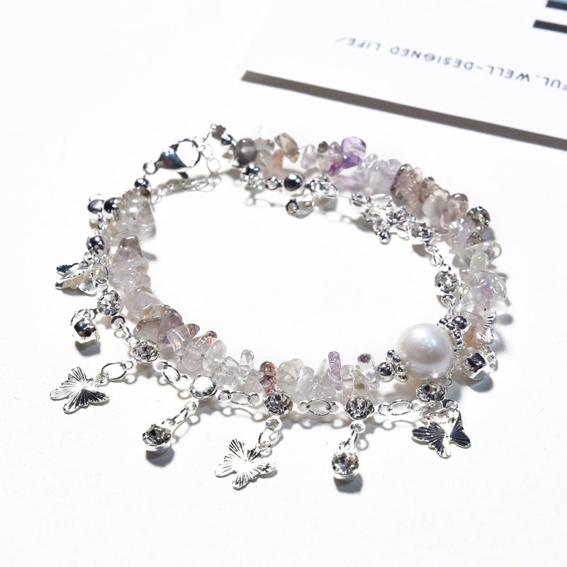 Flutterlight · Crystal Chip Bracelet