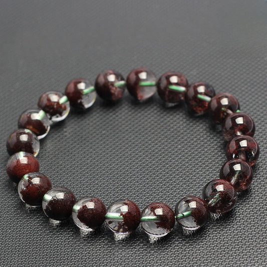 Red Phantom Quartz Bracelet · Wealth & Motivation