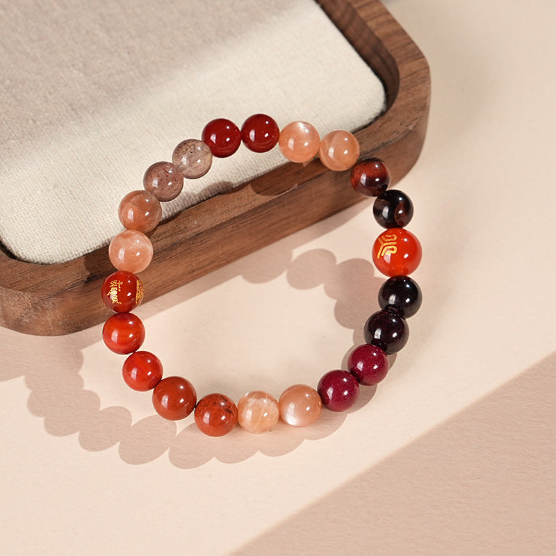 Five Wealth Paths · Natural Crystal Elemental Bracelets