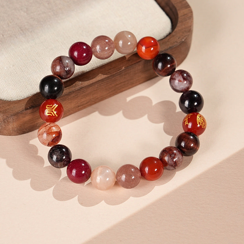Five Wealth Paths · Natural Crystal Elemental Bracelets