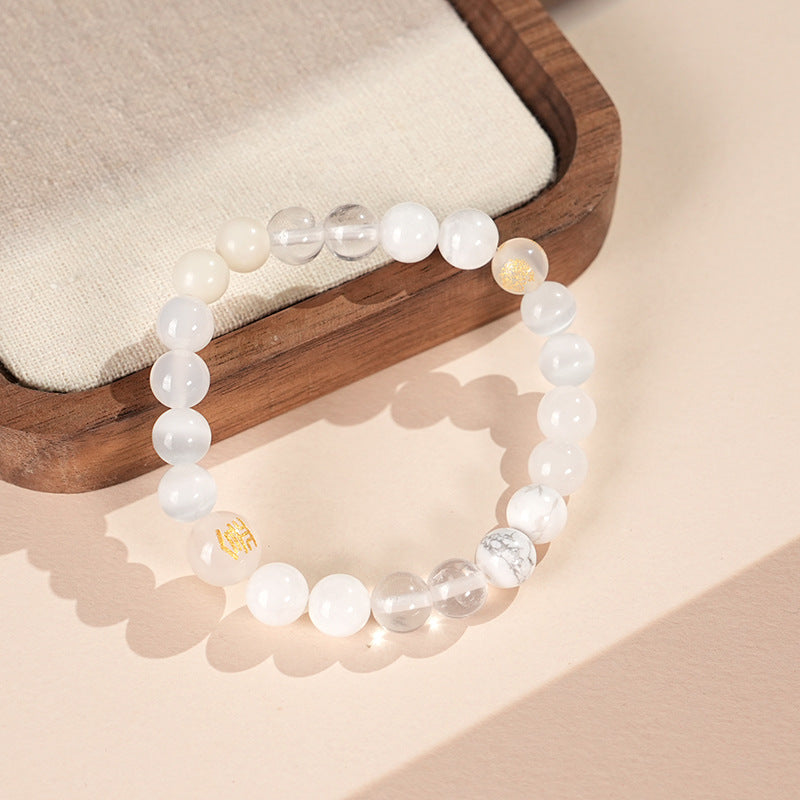 Five Wealth Paths · Natural Crystal Elemental Bracelets