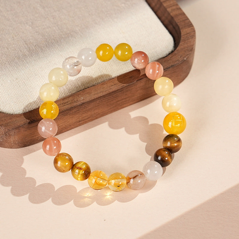 Five Wealth Paths · Natural Crystal Elemental Bracelets