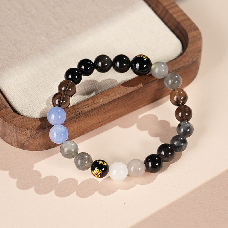 Five Wealth Paths · Natural Crystal Elemental Bracelets