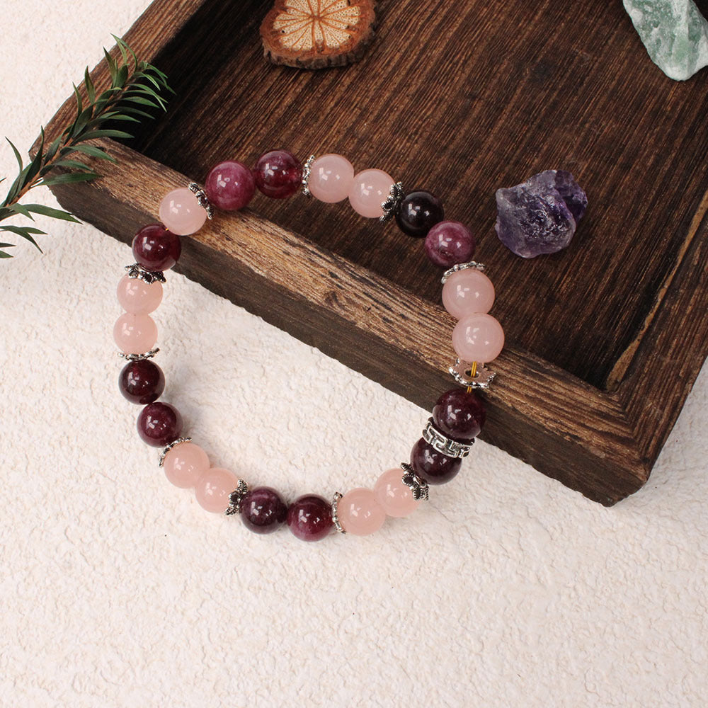Velvet Bloom · Armband für Emotionale Entspannung & Beruhigende Energie