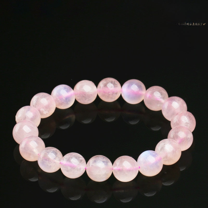 Pink Mondstein Armband · Emotionale Heilung & Weibliche Energie