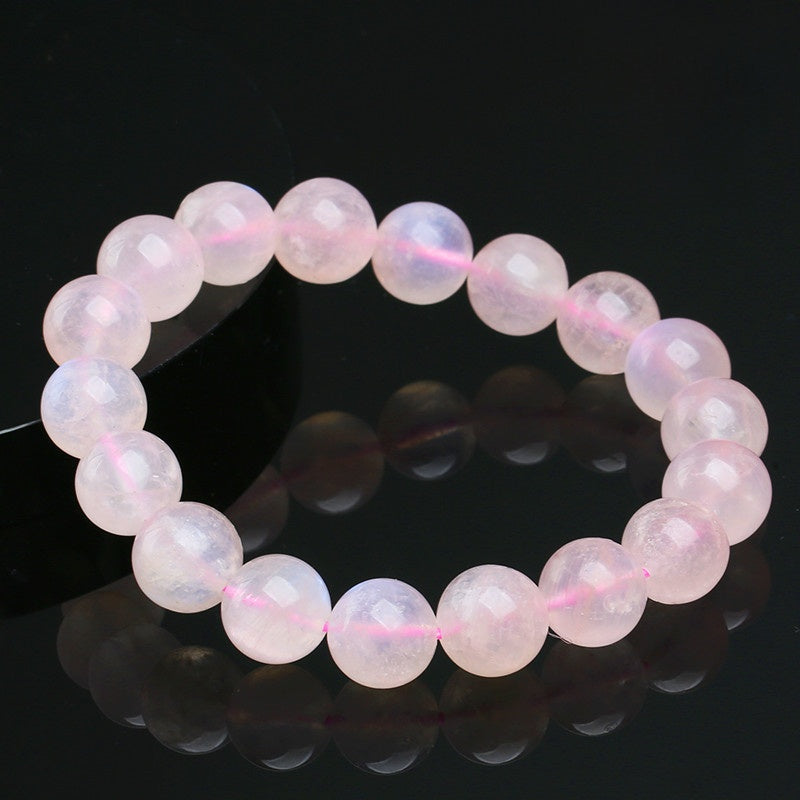 Pink Mondstein Armband · Emotionale Heilung & Weibliche Energie