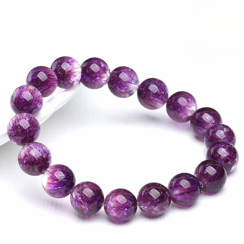 Firework Super Seven Amethyst Bracelet · Energy & Abundance