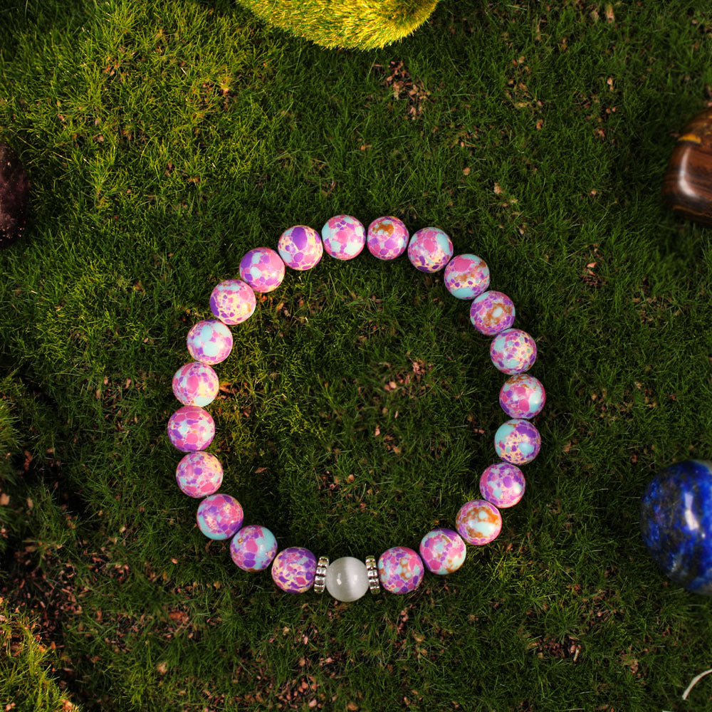 Lavendel Ruhe · Anti-Angst- & Stressabbau-Armband