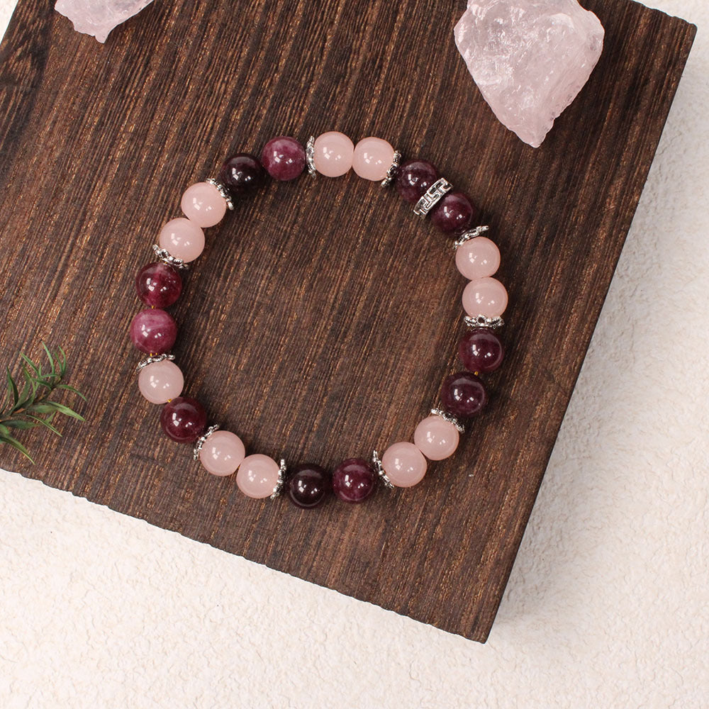 Velvet Bloom · Armband für Emotionale Entspannung & Beruhigende Energie