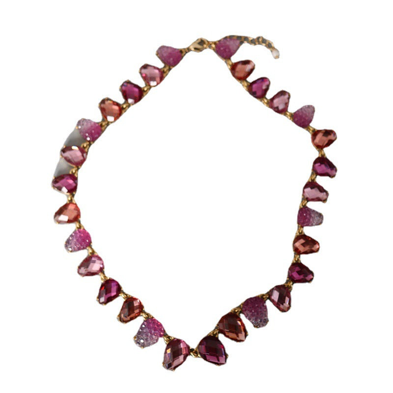 Noches de Viena · Collar de cristal austriaco vintage