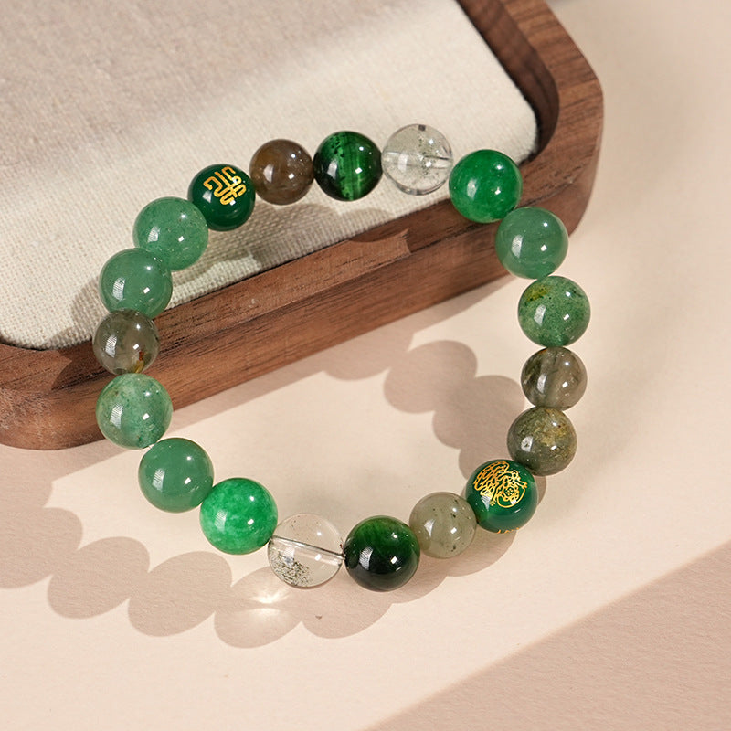 Five Wealth Paths · Natural Crystal Elemental Bracelets