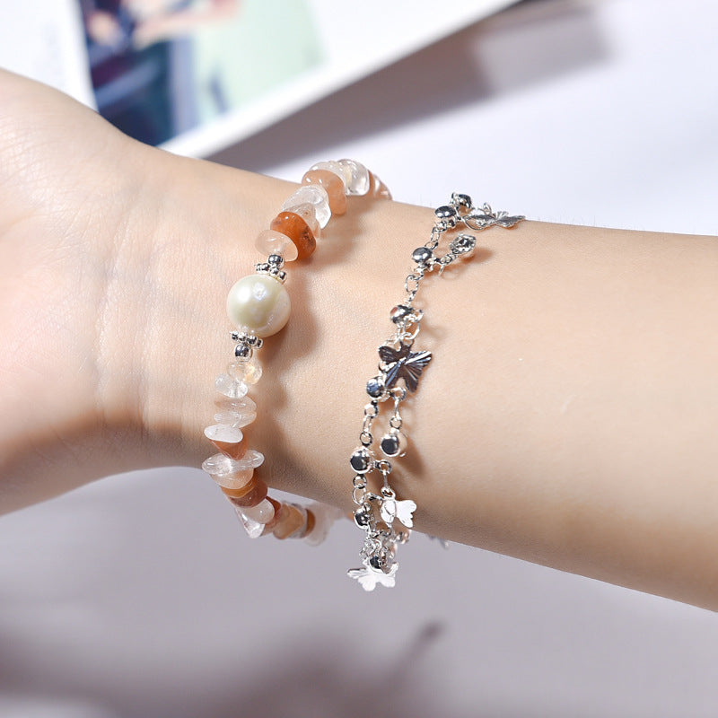 Flutterlight · Crystal Chip Bracelet