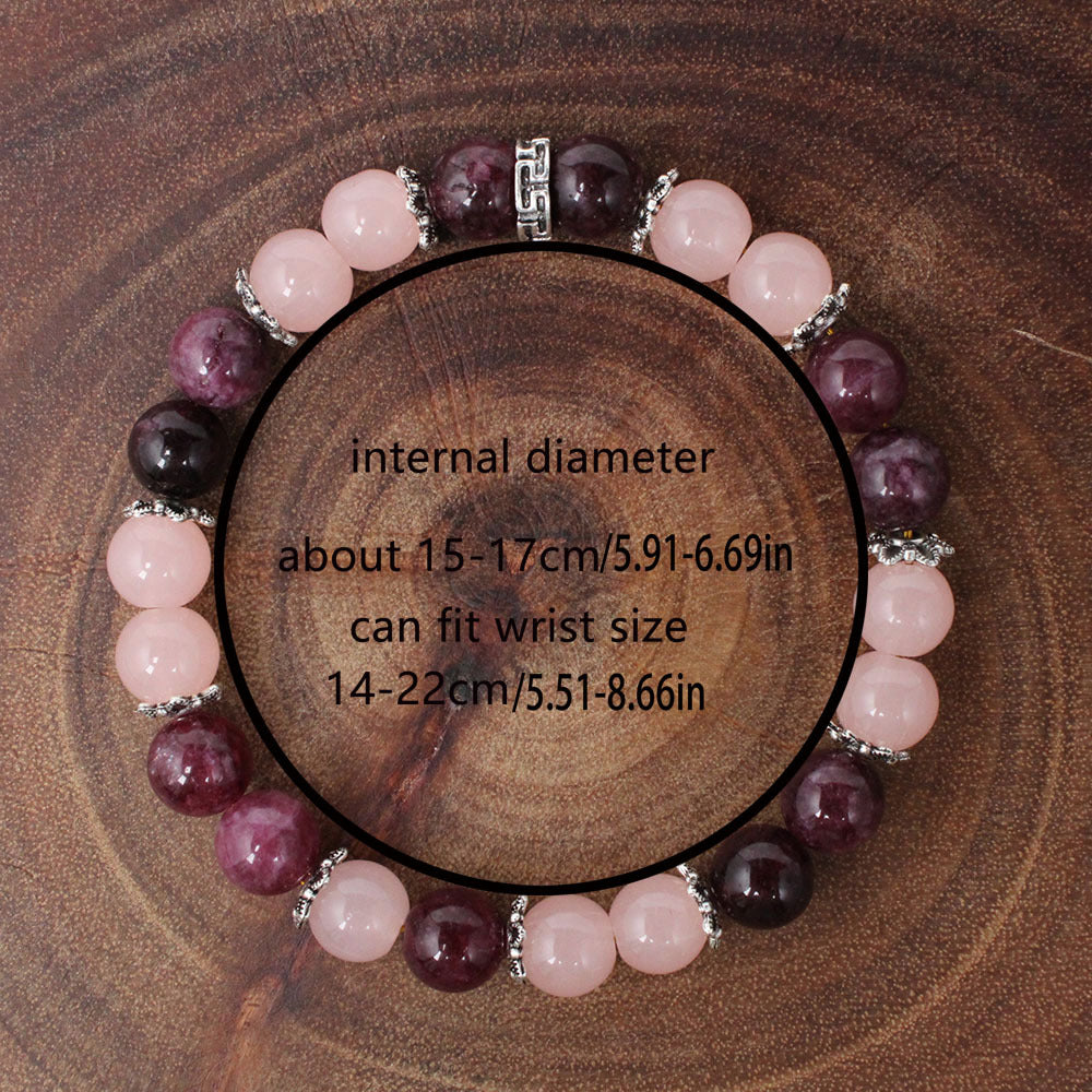 Velvet Bloom · Armband für Emotionale Entspannung & Beruhigende Energie