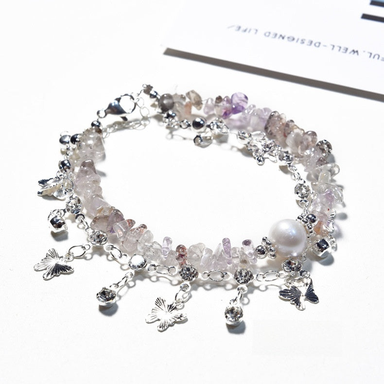 Flutterlight · Crystal Chip Bracelet