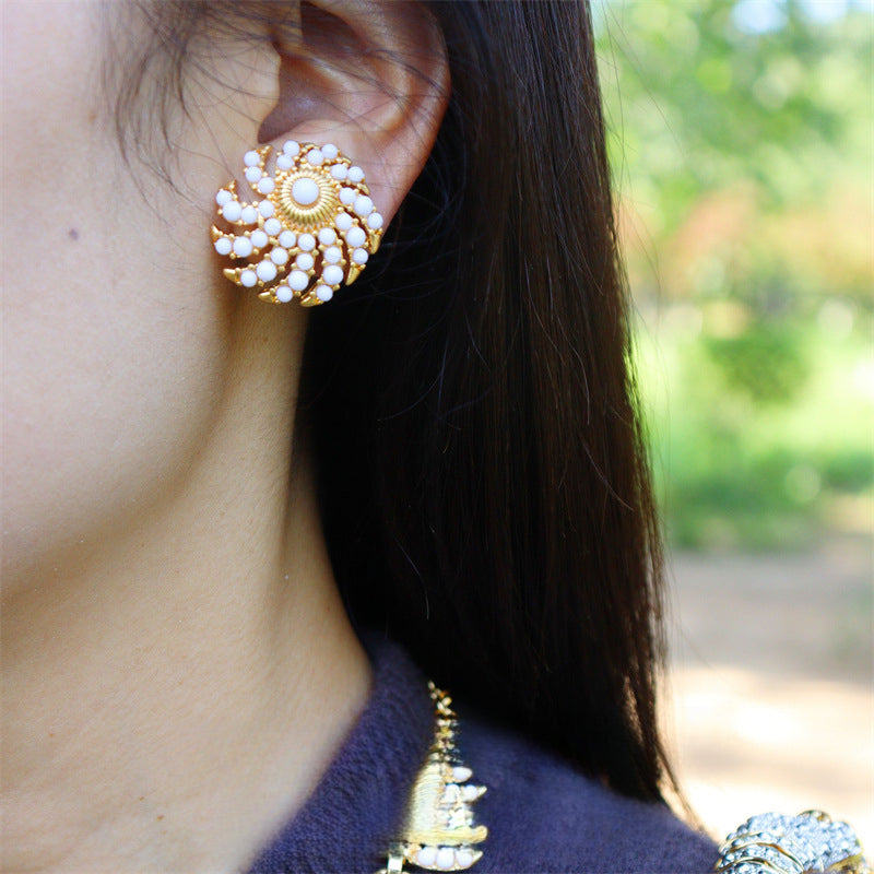Fête Blanche · Vintage Firework-Inspired Turquoise Jewelry Set