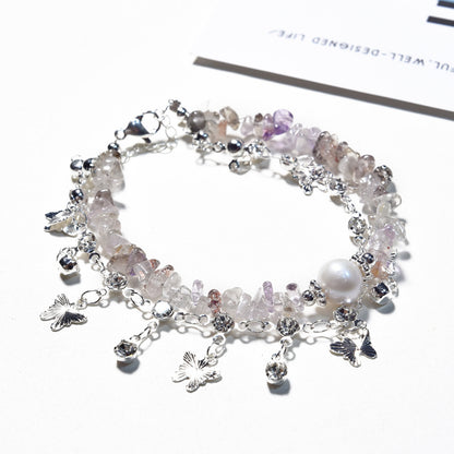 Flutterlight · Crystal Chip Bracelet