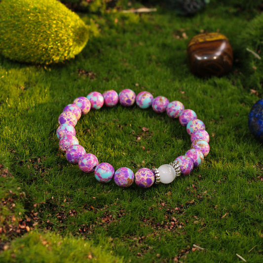 Lavendel Ruhe · Anti-Angst- & Stressabbau-Armband