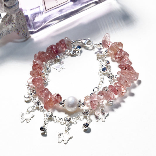 Flutterlight · Crystal Chip Bracelet