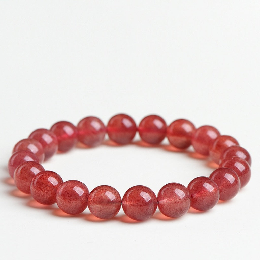 Strawberry Quartz Bracelet – Love & Vitality
