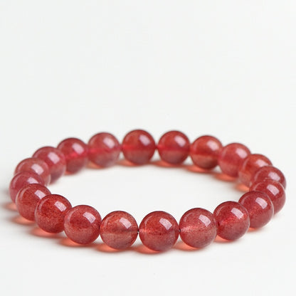 Strawberry Quartz Bracelet – Love & Vitality