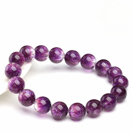 Firework Super Seven Amethyst Bracelet · Energy & Abundance