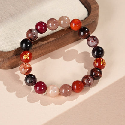 Five Wealth Paths · Natural Crystal Elemental Bracelets