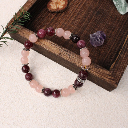 Velvet Bloom · Armband für Emotionale Entspannung & Beruhigende Energie