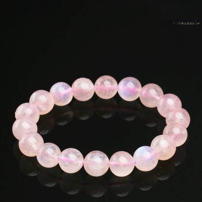 Pink Mondstein Armband · Emotionale Heilung & Weibliche Energie