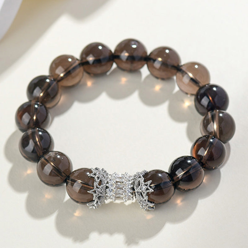 Smoke Waist · Smoky Quartz Crystal Bracelet