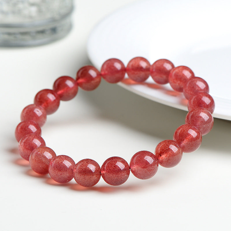 Strawberry Quartz Bracelet – Love & Vitality