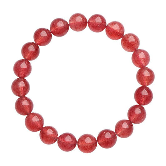 Strawberry Quartz Bracelet – Love & Vitality