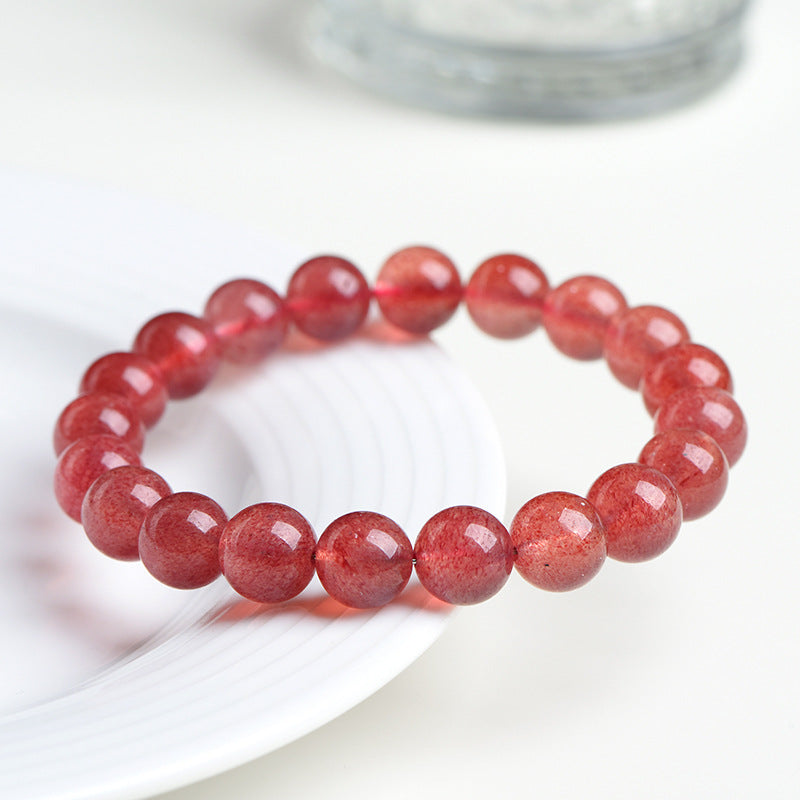 Strawberry Quartz Bracelet – Love & Vitality