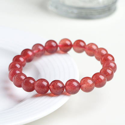 Strawberry Quartz Bracelet – Love & Vitality