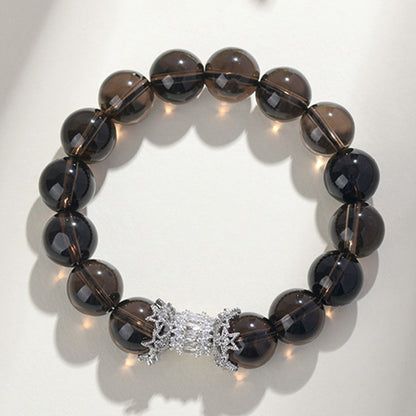 Smoke Waist · Smoky Quartz Crystal Bracelet
