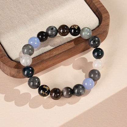 Five Wealth Paths · Natural Crystal Elemental Bracelets