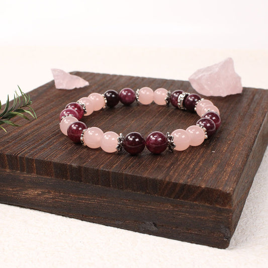 Velvet Bloom · Emotional Release & Soothing Energy Bracelet