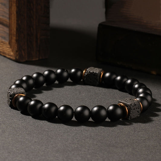 Obsidian Core · Strength & Grounding Bracelet