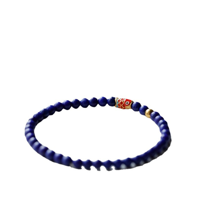 Koi Luck · Lapis Lazuli Bracelet