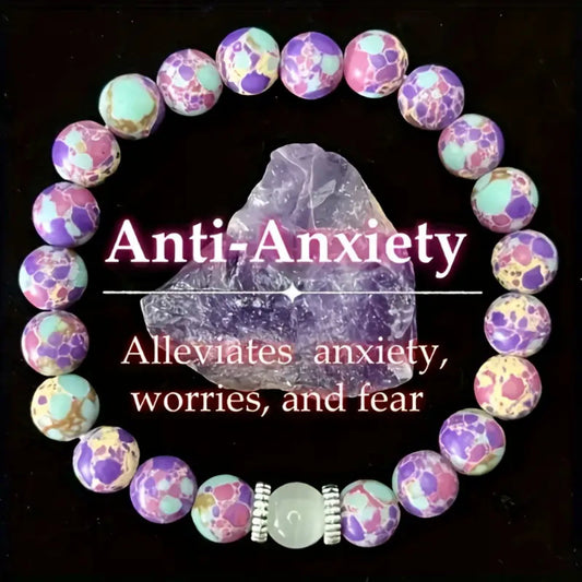 Lavendel Ruhe · Anti-Angst- & Stressabbau-Armband