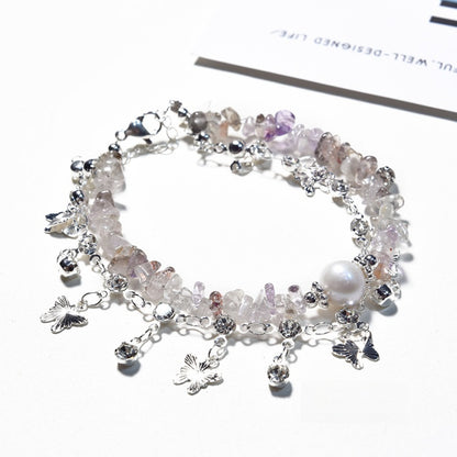 Flutterlight · Crystal Chip Bracelet