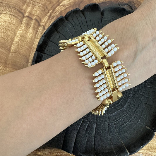 Fête Blanche · Vintage-inspiriertes Schmuckset mit türkisfarbenen Feuerwerksmotiven